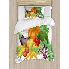 Cartoon Harvest Yield Duvet Cover Set