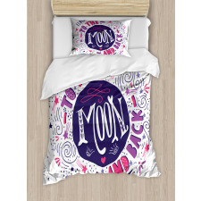 Colorful Love Duvet Cover Set