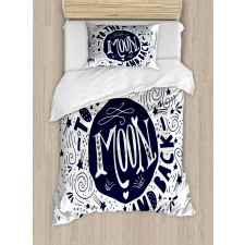 Happy Words Comet Duvet Cover Set