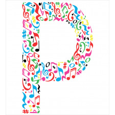 Music Notes Uppercase Duvet Cover Set