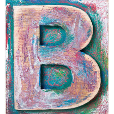 ABC Print Method Old B Duvet Cover Set