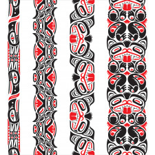 Haida Motifs Style Duvet Cover Set
