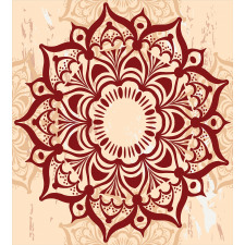 Round Cultural Ornament Duvet Cover Set