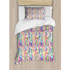 Vivid Mosaic Duvet Cover Set