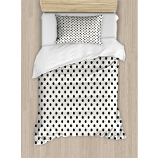 Large Polka Dots Duvet Cover Set