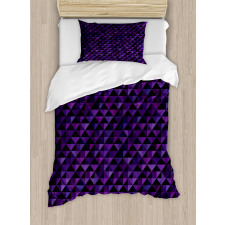 Squares and Triangles Duvet Cover Set