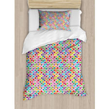 Abstract Vivid Motif Duvet Cover Set