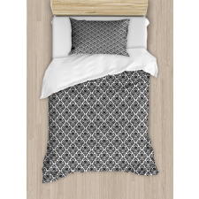 Old Blossom with Curves Duvet Cover Set