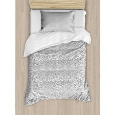 Mixed Melody Monochrome Duvet Cover Set