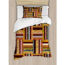 Oriental Motifs Duvet Cover Set