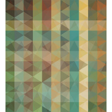 Triangles Mosaic Retro Duvet Cover Set
