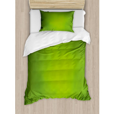 Abstract Green Blur Eco Duvet Cover Set