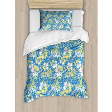 Hawaiian Foliage Nature Duvet Cover Set