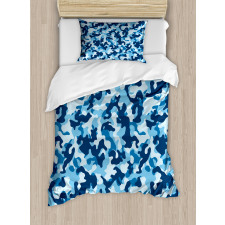 Blue Toned Design Duvet Cover Set