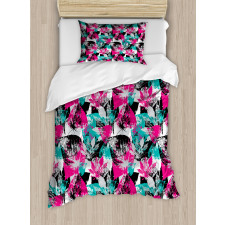 Ornate Leaf Arrangement Duvet Cover Set