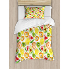 Paintbrush Plants Seed Duvet Cover Set