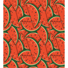 Yummy Watermelon Slices Duvet Cover Set