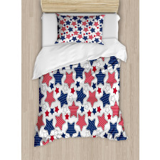 Star with Flags Duvet Cover Set