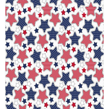Star with Flags Duvet Cover Set