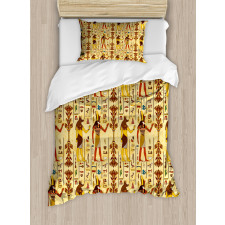 Grunge and Retro Timeless Duvet Cover Set