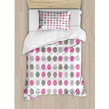 Polka Dots Motifs Duvet Cover Set