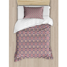 Floral Eastern Motifs Duvet Cover Set