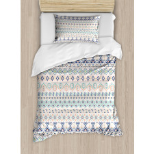 Aztec Motifs Squares Duvet Cover Set