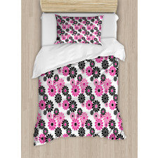 Old Fashioned Blooming Duvet Cover Set
