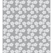 Flower Buds Vintage Duvet Cover Set