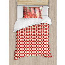 Polka Dots Vibrant Duvet Cover Set