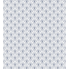 Seigaiha Pattern Duvet Cover Set