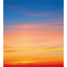Majestic Dramatic Sunset Duvet Cover Set