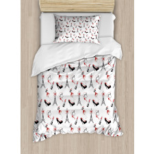 Shoes Lipstick Perfume Duvet Cover Set