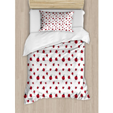 Dotted Winged Animals Duvet Cover Set