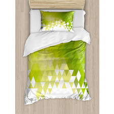 Triangular Abstract Pattern Duvet Cover Set