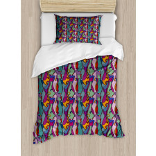 Geometric African Duvet Cover Set