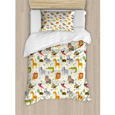 Childish Fauna Duvet Cover Set