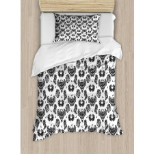 Victorian Owls Flourish Duvet Cover Set