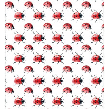 Lady Bug Insect Duvet Cover Set