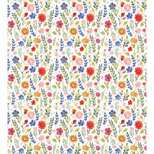 Floral Illustration Duvet Cover Set