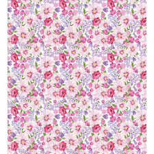 Fresh Spring Flora Duvet Cover Set