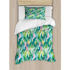 Exotic Jungle Hawaii Duvet Cover Set