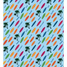 Exotic Hawaii Sports Duvet Cover Set