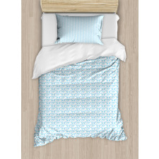 Chains Sailing Cartoon Duvet Cover Set