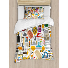 Repairing Tools Duvet Cover Set