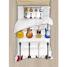 String Instruments Jazz Duvet Cover Set