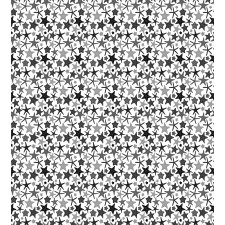 Monochrome Starfish Duvet Cover Set