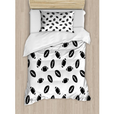 Black Balls Duvet Cover Set