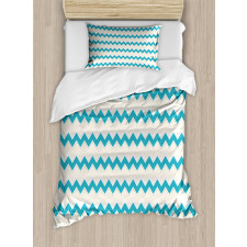 Zigzag Chevron Classical Duvet Cover Set