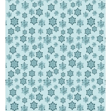 Ornate Winter Snowflakes Duvet Cover Set